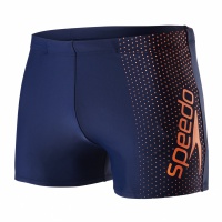 Speedo Gala Logo Aquashort Navy/Orange