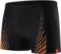 Speedo Fit PowerMesh Pro Aquashort Black/Fluo Orange