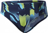Speedo Alphablast Allover 6.5cm Brief Boy Navy/Turquoise/Apple Green Speedo Alphablast Allover 6.5cm Brief Boy Navy/Turquoise/Apple Green