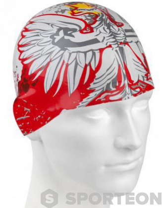 Mad Wave Poland Swim Cap