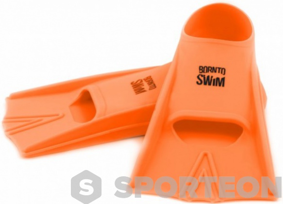 BornToSwim Junior Short Fins Orange