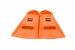 BornToSwim Junior Short Fins Orange