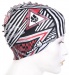 Swim cap Mad Wave Stripes Silicone