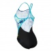 Women's swimwear Michael Phelps Freeze Racing Back Multicolor/Black