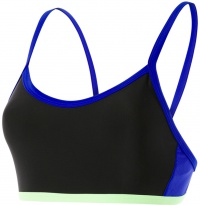 Speedo Hydractive Crop Top Black/Chroma Blue/Bright Zest