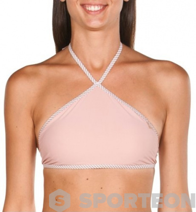 Arena High Neck Top Rose