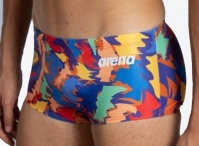 Men's swimsuit Arena Cat Face Squared Short Phantasy Prints Multi