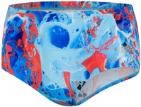 Speedo Allover Digital 14cm Brief Black/Phoenix Red/Powder Blue/Beautiful Blue Speedo Allover Digital 14cm Brief Black/Phoenix Red/Powder Blue/Beautiful Blue