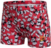Speedo Disney Mickey Mouse Digital Allover Aquashort Infant Boy Red/Black/White Speedo Disney Mickey Mouse Digital Allover Aquashort Infant Boy Red/Black/White