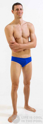 Finis Brief Solid Blueberry