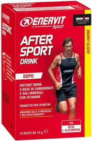 Enervit After Sport Drink Lemon 10x 15g
