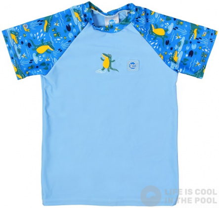 Splash About Short Sleeve Rash Top Crocodile Swamp