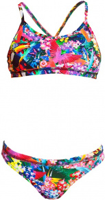 Funkita Jungle Boogie Racerback Two Piece Girls