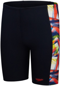 Speedo Digital Panel Jammer Boy True Navy/Watermelon/White Speedo Digital Panel Jammer Boy True Navy/Watermelon/White