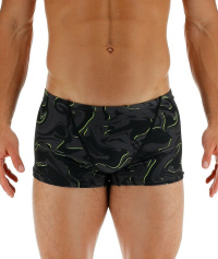 Tyr Galaxy Square Leg Boxer Black/Lime