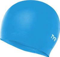 Tyr Latex Swim Cap Light blue