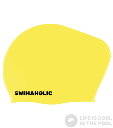 Swimaholic Long Hair Cap Junior