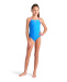 Arena Feel Solid Light Drop Back Girls Blue China/Freak Rose