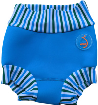 AquaKiddo Swim Nappy Neon Blue