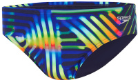 Speedo Allover Digital 8 cm Brief Pahala Geo/True Navy Speedo Allover Digital 8 cm Brief Pahala Geo/True Navy