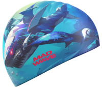 Mad Wave Shark Silicone Cap Mad Wave Shark Silicone Cap