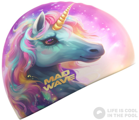 Mad Wave Unicorn Silicone Cap