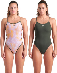 Arena Performance Allover Reversible Challenge Back Multicolor/Dark Sage