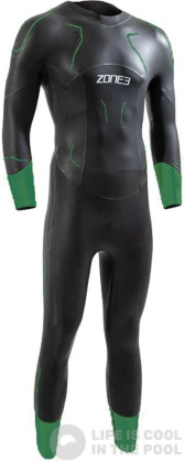 Zone3 Men Terraprene Vision Wetsuit Black/Green