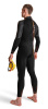 Zone3 Men Active-Flex Wetsuit Black/Orange