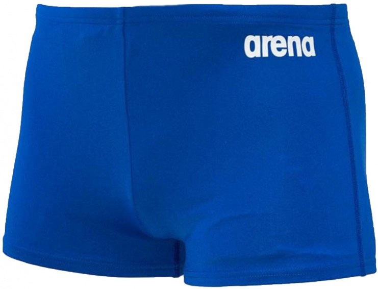Boy's swimsuit Arena Solid Short Junior Royal/White