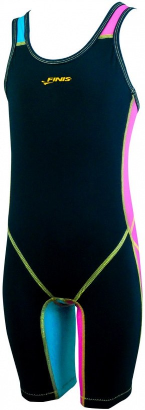 Women's swimwear Finis Fuse Open Back Kneeskin Junior Cotton Candy