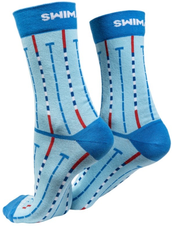 Swimaholic Socks Swimming Lane