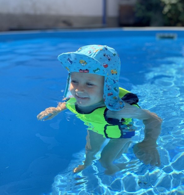 AquaKiddo Swim Vest Green