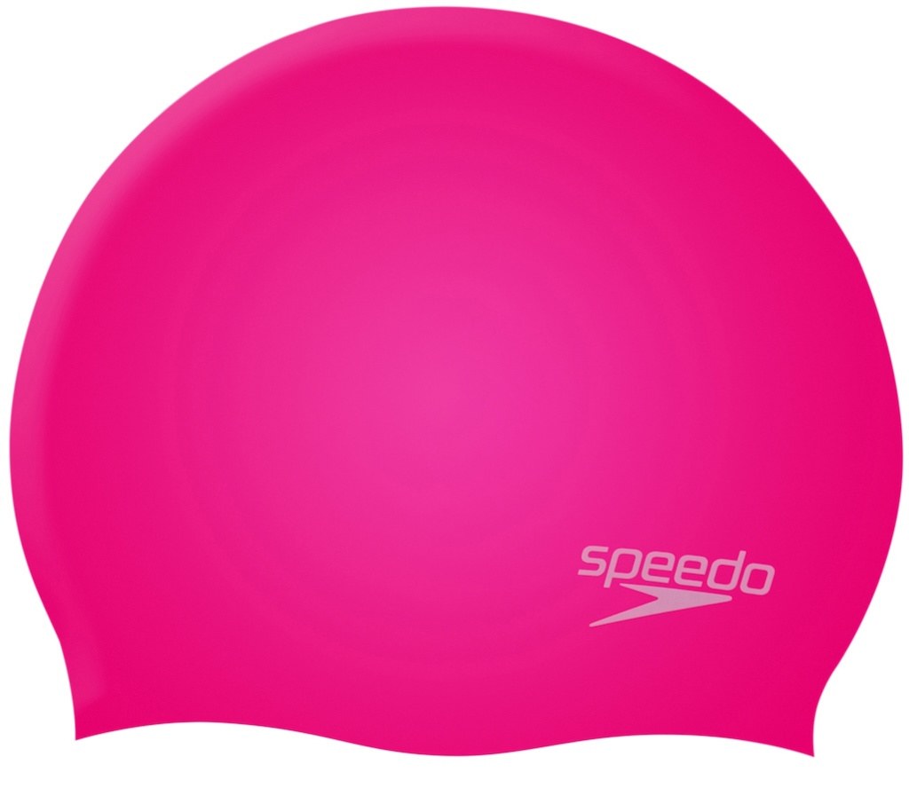 Speedo Plain Moulded Silicone Junior Cap