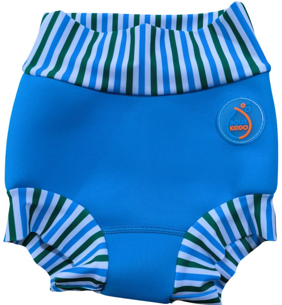 AquaKiddo Swim Nappy Neon Blue
