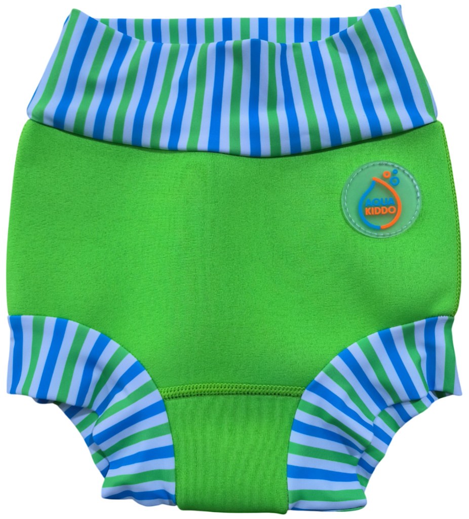AquaKiddo Swim Nappy Neon Green