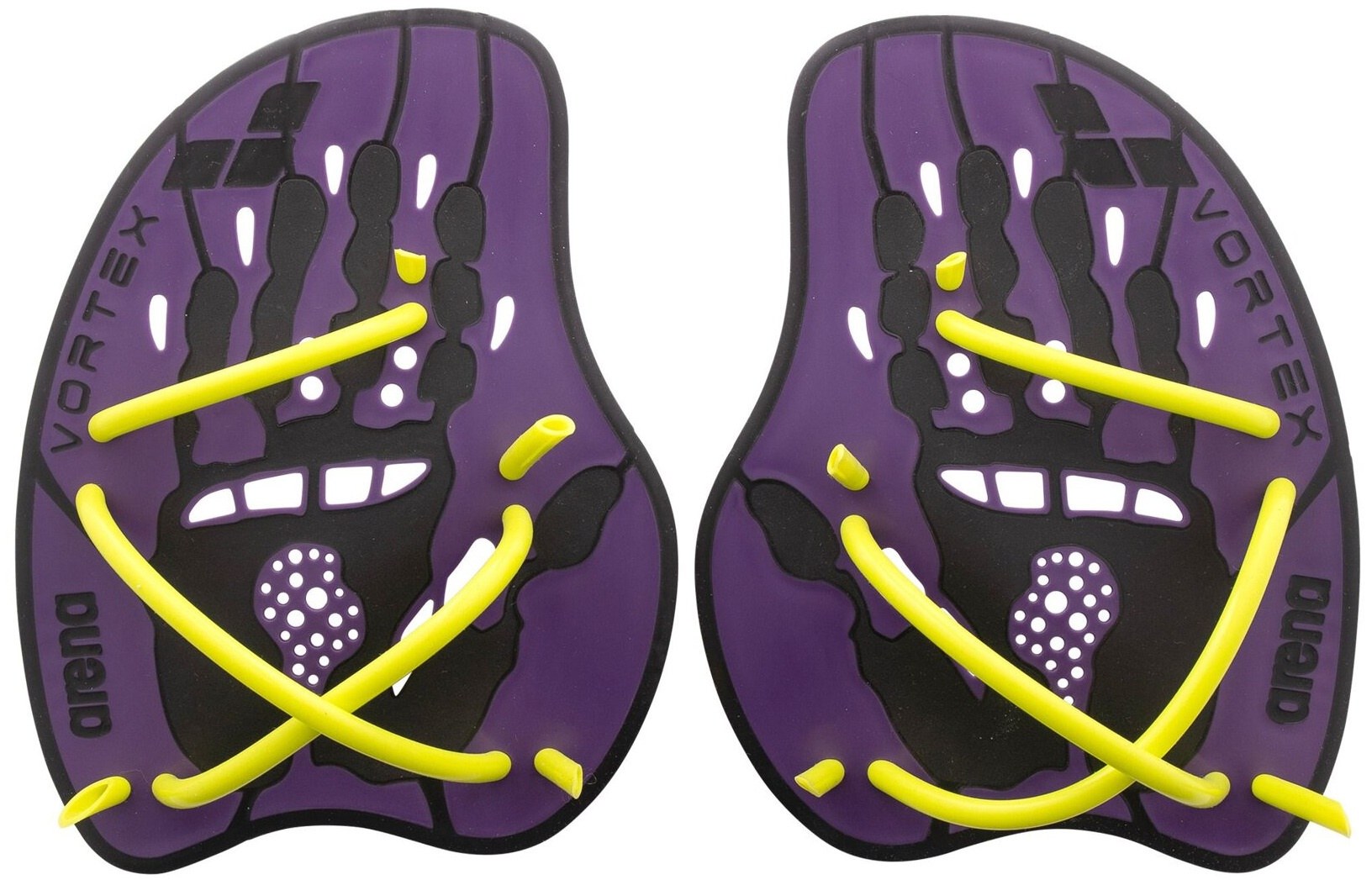 Swimming paddles Arena Vortex Evolution Plum