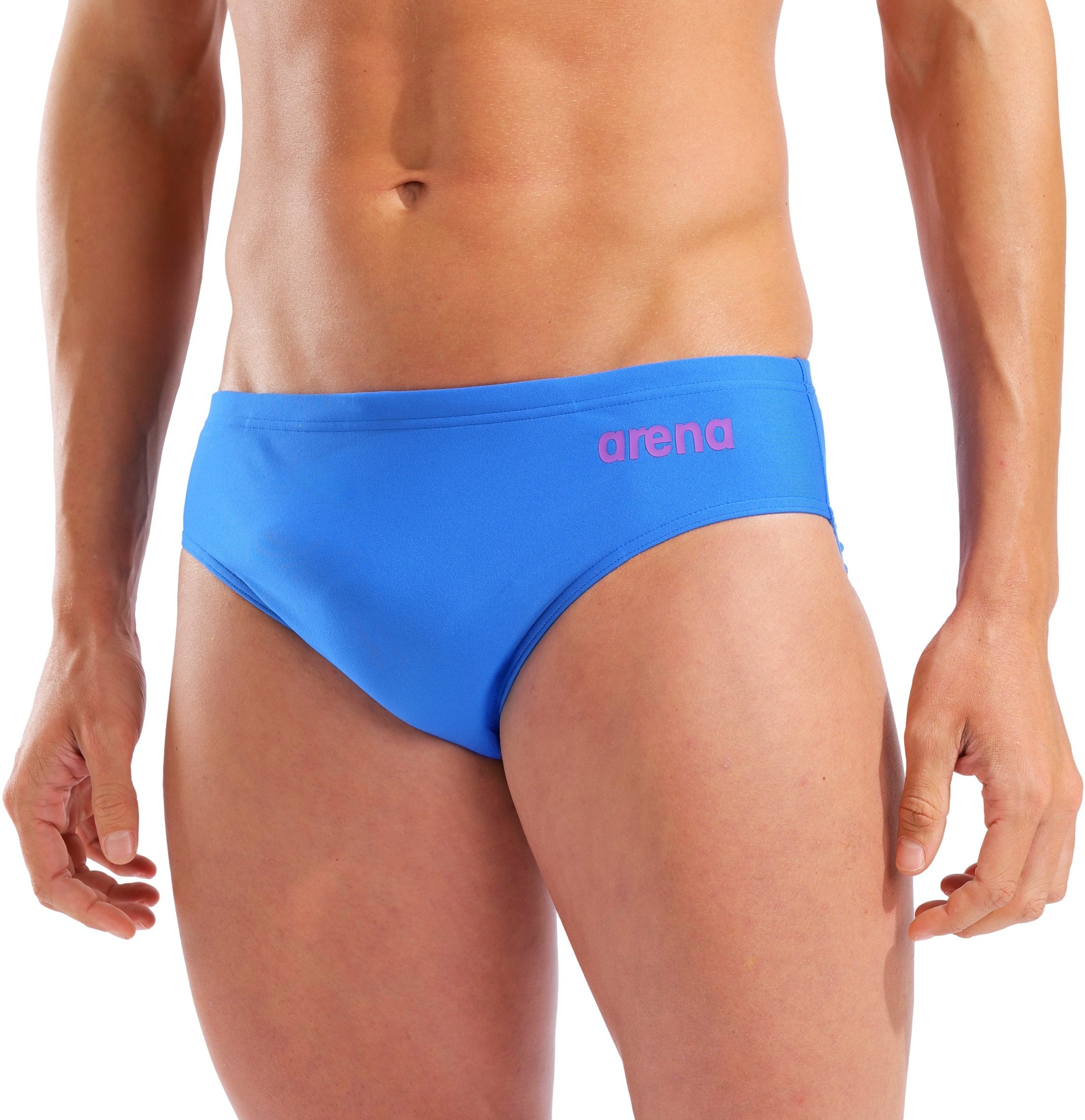 Arena Hyperflow Men's Solid Swim Briefs Blue / Purple