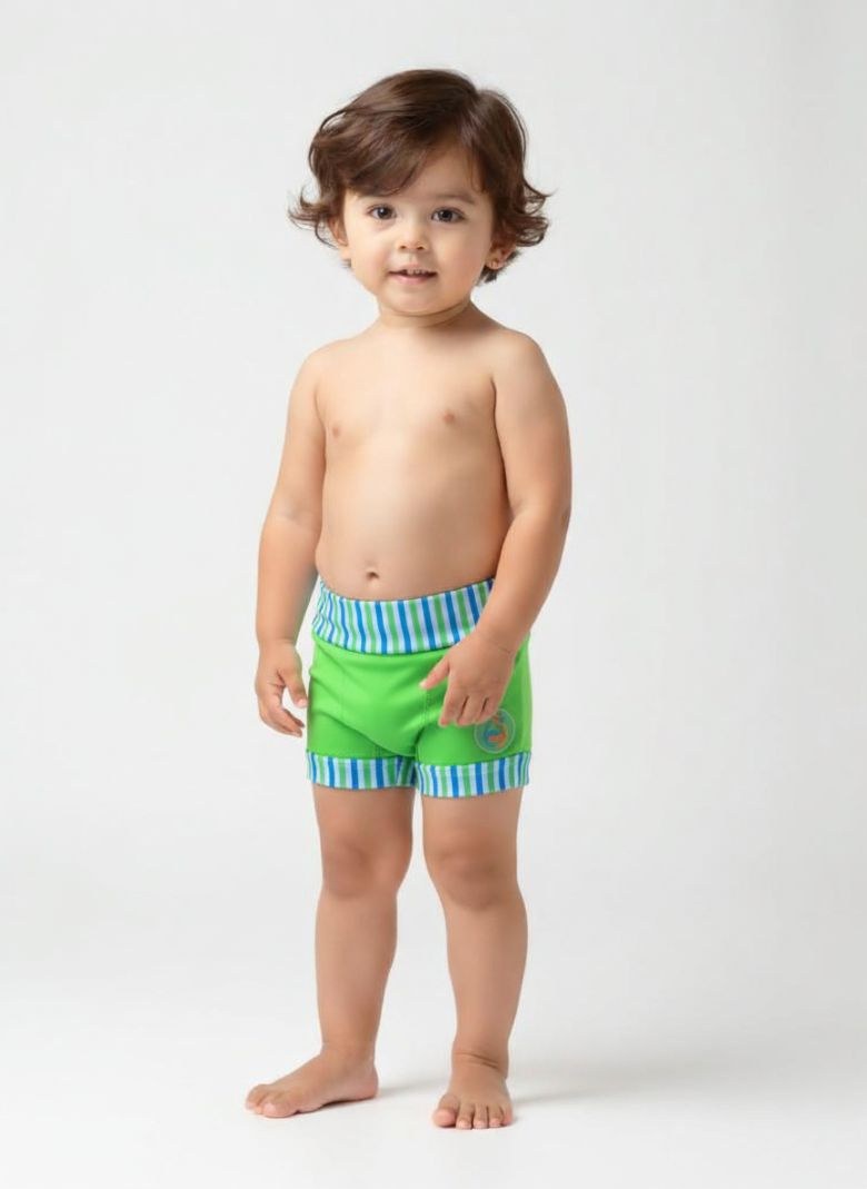 AquaKiddo Swim Nappy Neon Green