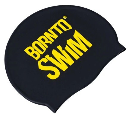 BornToSwim Classic Silicone swimming cap