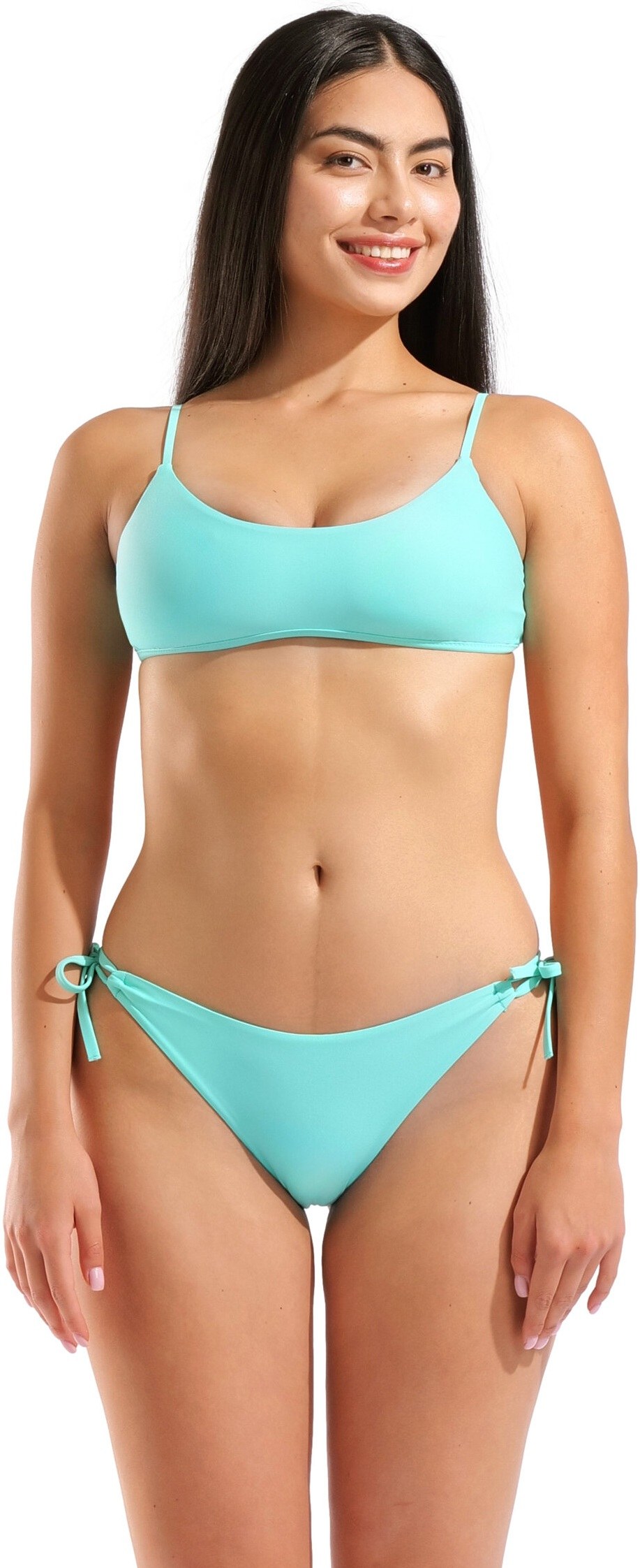 Arena Essentials Bikini Bandeau Water Blue