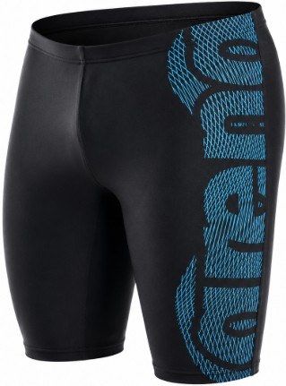 Arena Feel Mid Jammer Graphic Black/Turquise