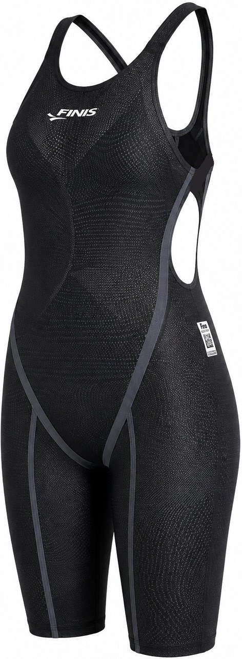 Finis HydroX Openback Black/Gray