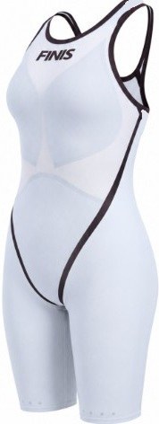 Women's competition swimsuit Finis HydroX Closedback White