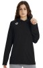 Arena Team Unisex Hooded Long Sleeve T-shirt Panel Black