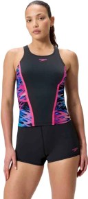 Speedo HyperBoom Tankini Anthracite/Pink
